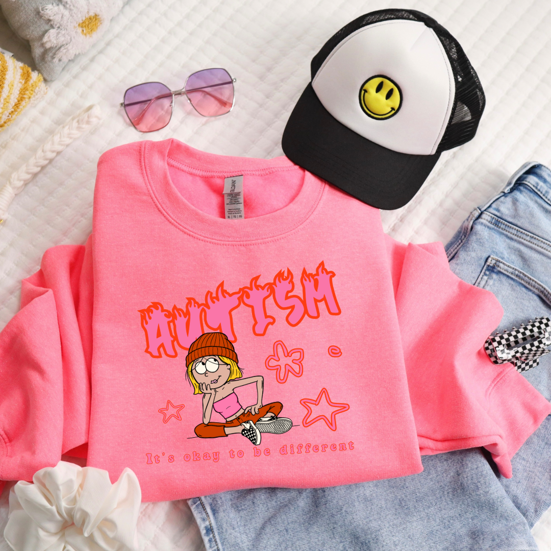 Autism Lizzie Youth Graphic Tee & Crewneck