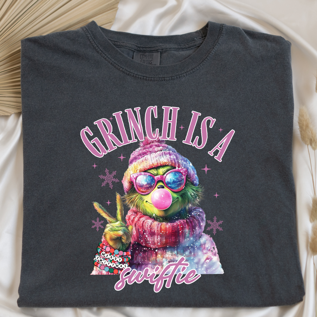 Grinch Is A Swiftie Graphic Tee