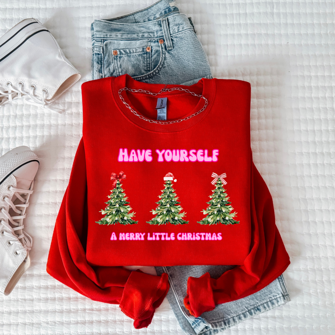 Youth Have Yourself A Merry Little Christmas Graphic Tee and Crewneck