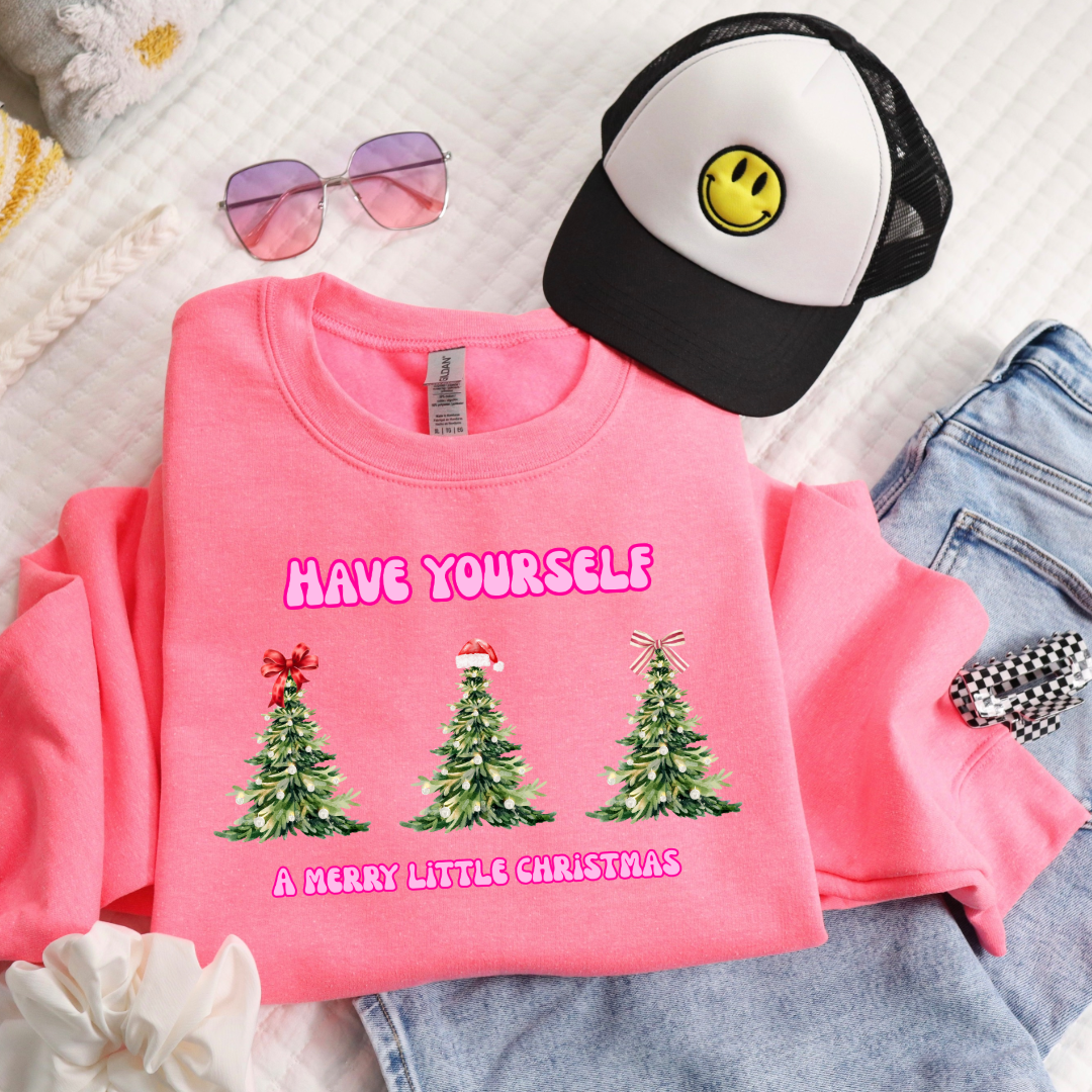 Youth Have Yourself A Merry Little Christmas Graphic Tee and Crewneck