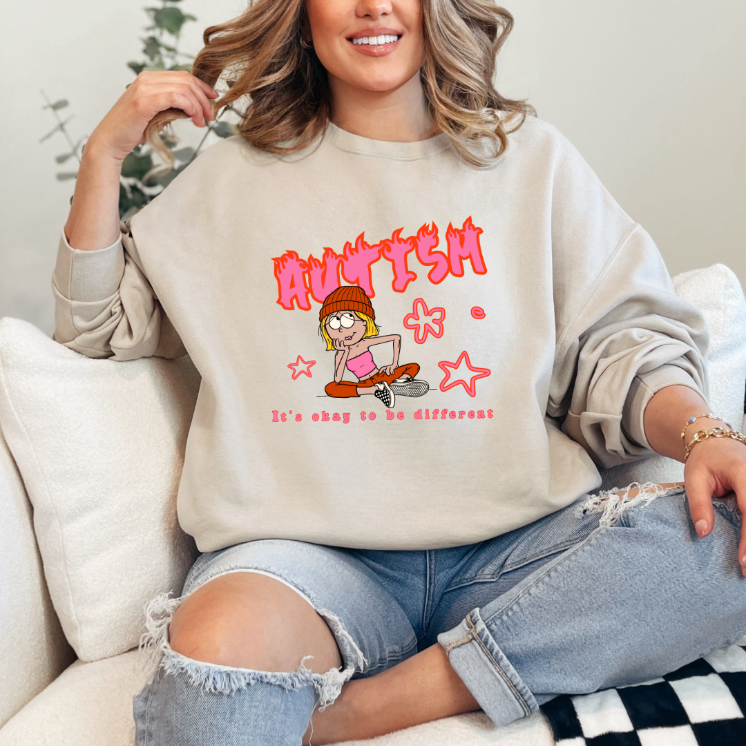 Autism Lizzie Graphic Tee & Crewneck