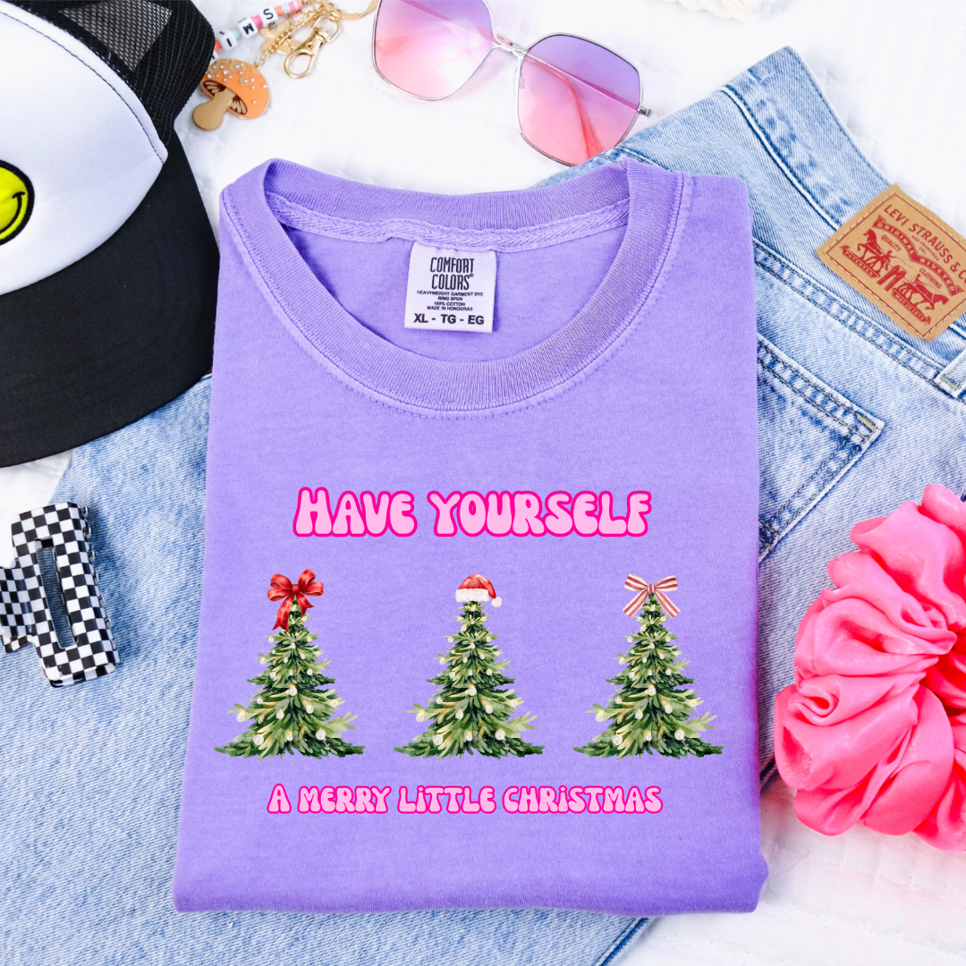 Youth Have Yourself A Merry Little Christmas Graphic Tee and Crewneck