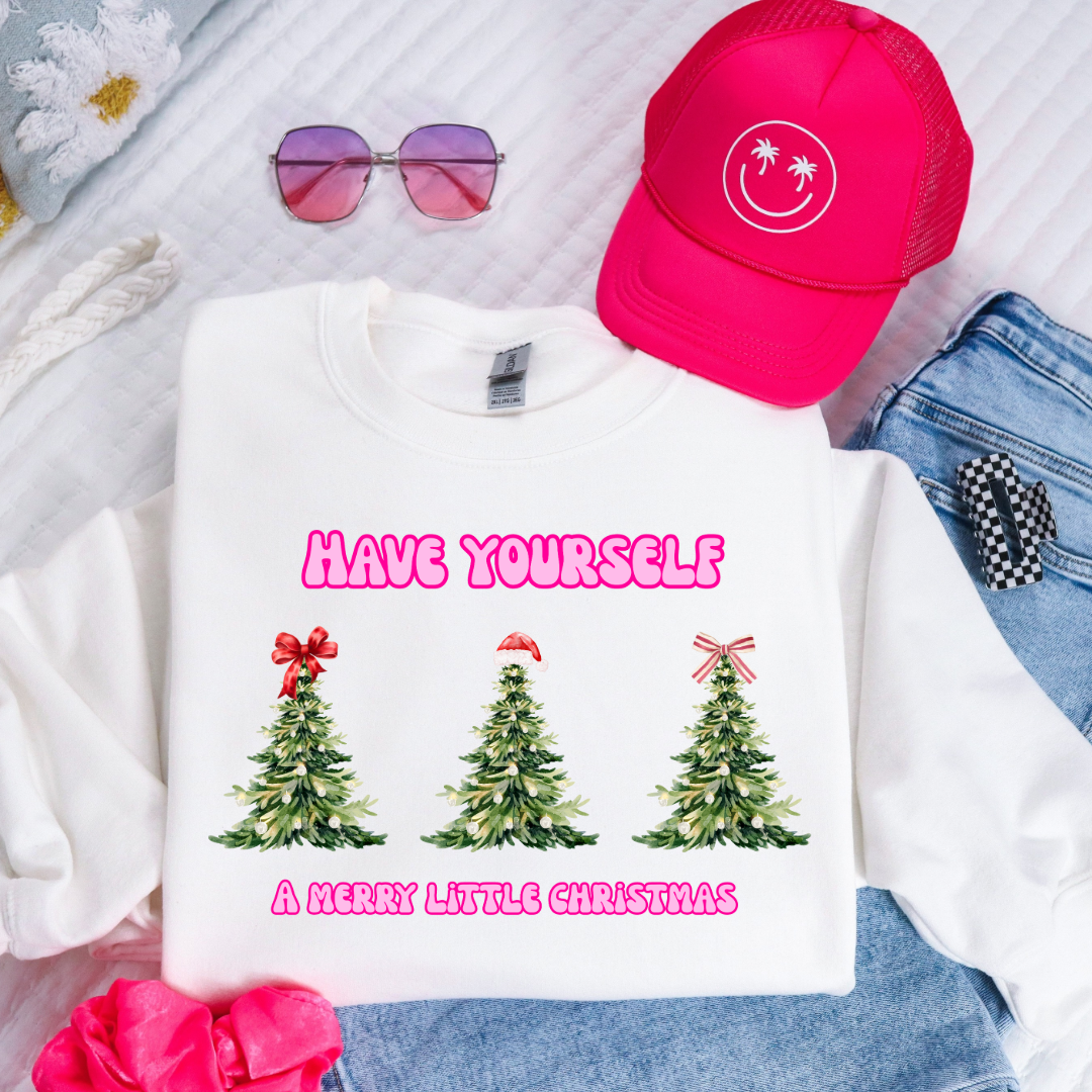Youth Have Yourself A Merry Little Christmas Graphic Tee and Crewneck