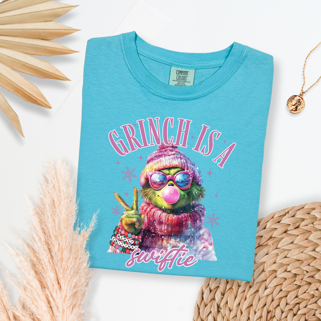 Grinch Is A Swiftie Graphic Tee