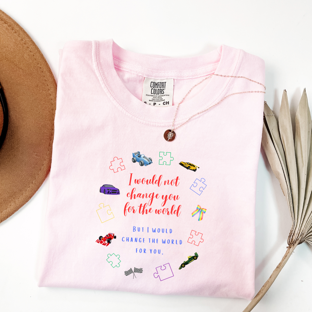 I Wouldn't Change You For The World Bows Graphic Tee & Crewneck