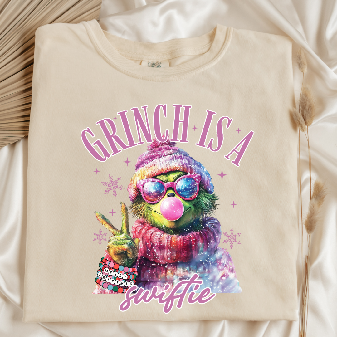 Grinch Is A Swiftie Graphic Tee