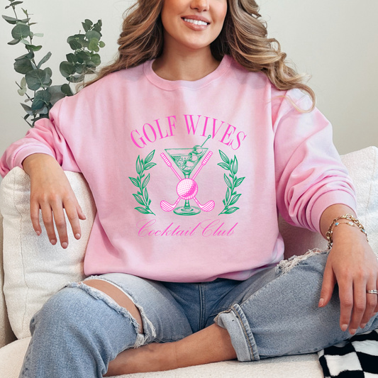 Golf Wives Cocktail Club Crewneck & Hoodie