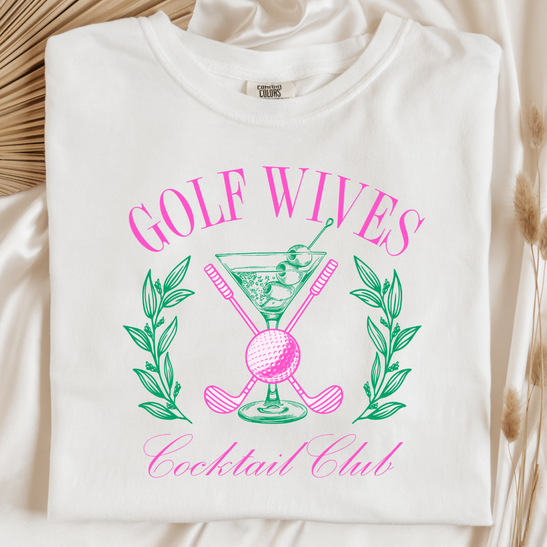 Golf Wives Cocktail Club Graphic Tee