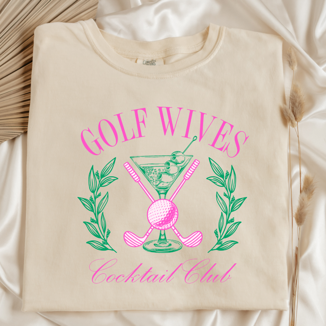 Golf Wives Cocktail Club Graphic Tee