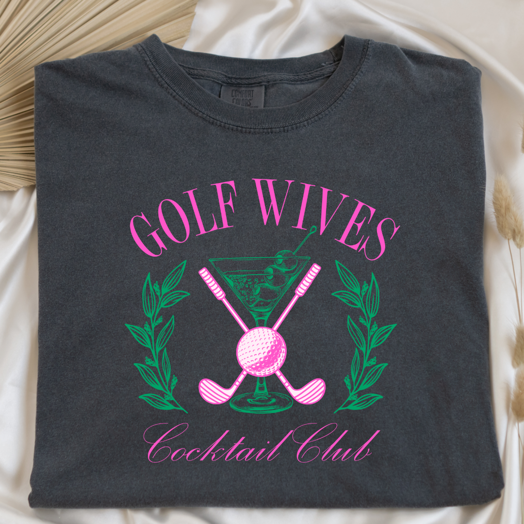 Golf Wives Cocktail Club Graphic Tee