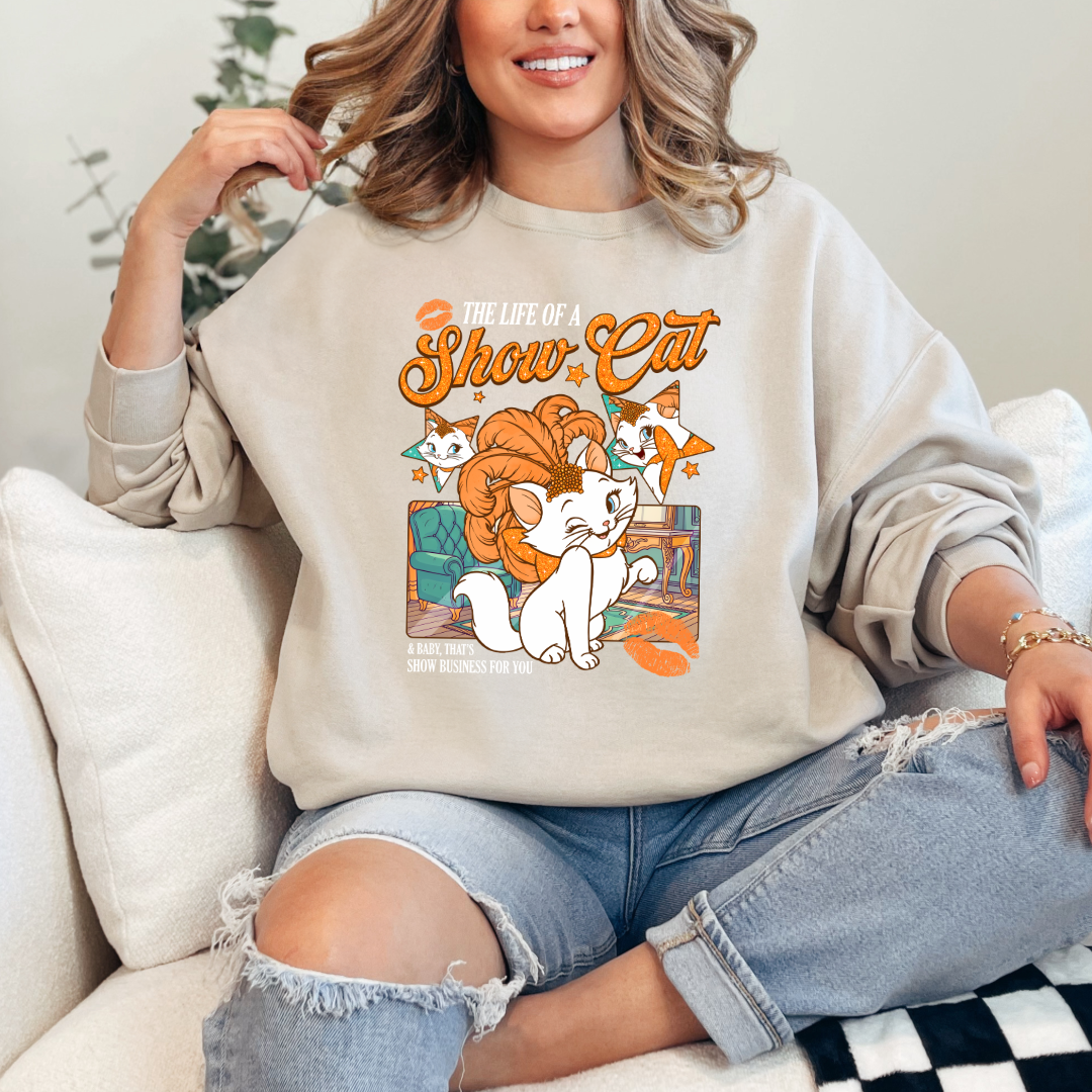 The Life Of A Show Cat Graphic Tee & Crewneck