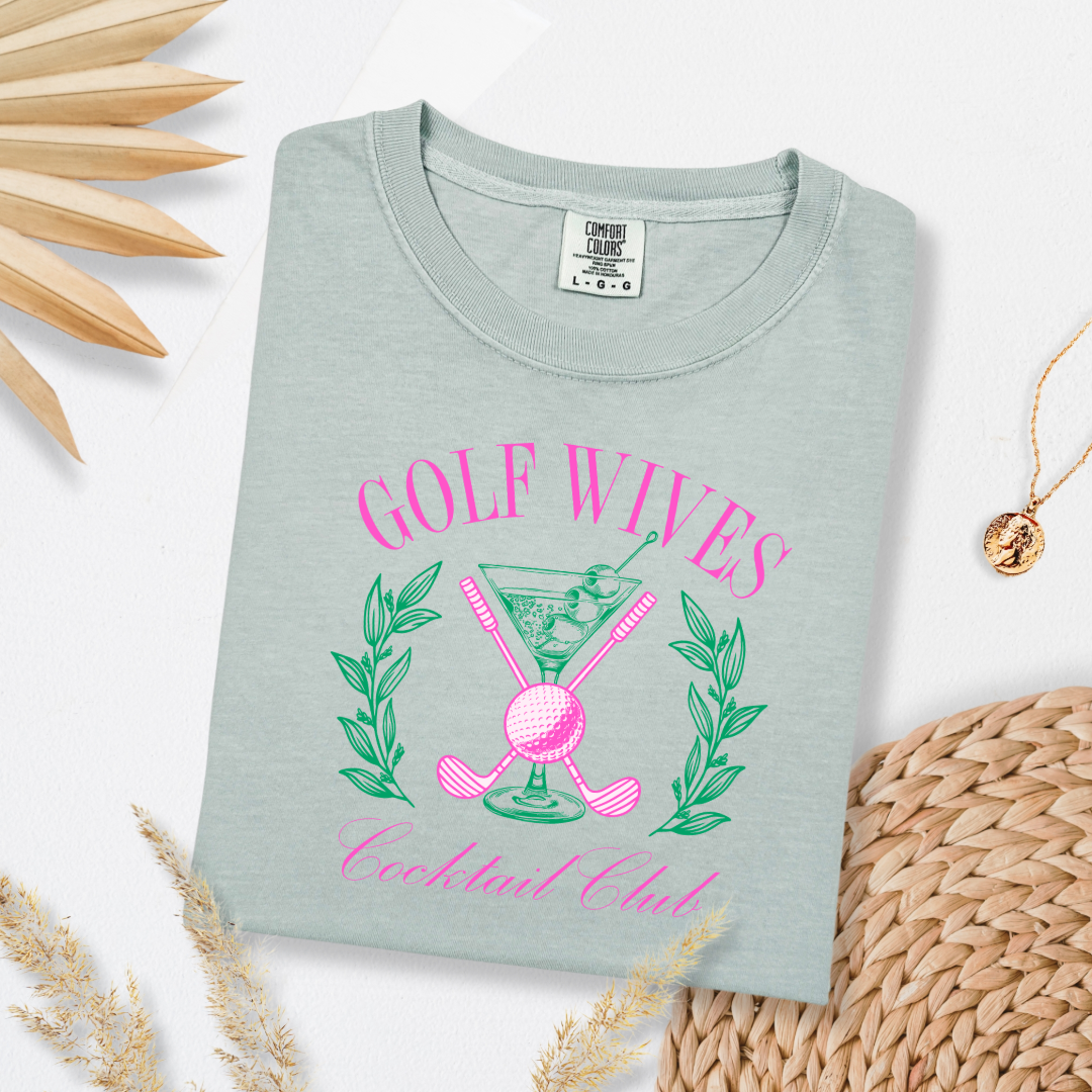 Golf Wives Cocktail Club Graphic Tee